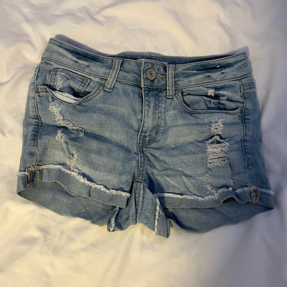 Blue shorts
